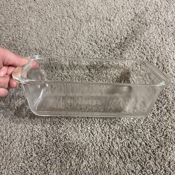 Pyrex Other - Vintage PYREX (all Caps) #213 Clear Glass Loaf Pan 1.5Qt 8.5x5x3" Bright & Clear